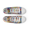 Home Men’s high top canvas shoes - Image 6
