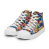 Home Men’s high top canvas shoes - Image 4
