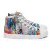 My Story Men’s high top canvas shoes - Image 7