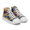 Home Men’s high top canvas shoes - Image 9