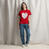 Hearts with River Unisex classic tee - Image 2