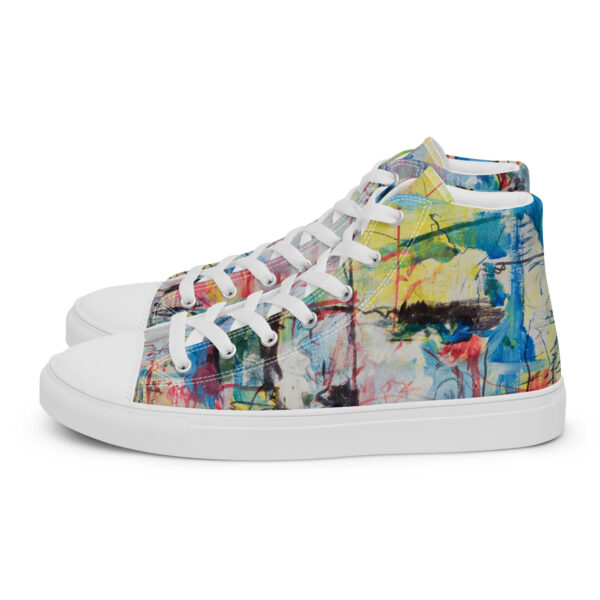 Women’s high top canvas shoes