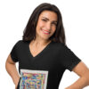 Home Women’s relaxed v-neck t-shirt - Image 2
