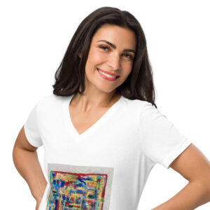 Women’s relaxed v-neck t-shirt