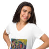 Rebirth Women’s relaxed v-neck t-shirt - Image 5