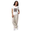 Home Women’s relaxed v-neck t-shirt - Image 4