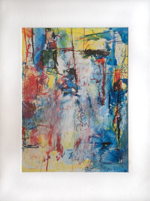 My Story Matted Art Print