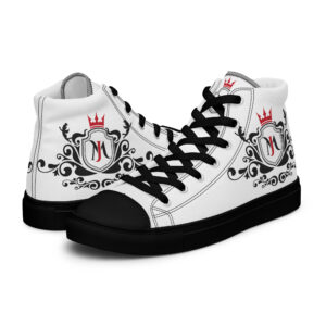 James Monroe Men’s high top canvas shoes