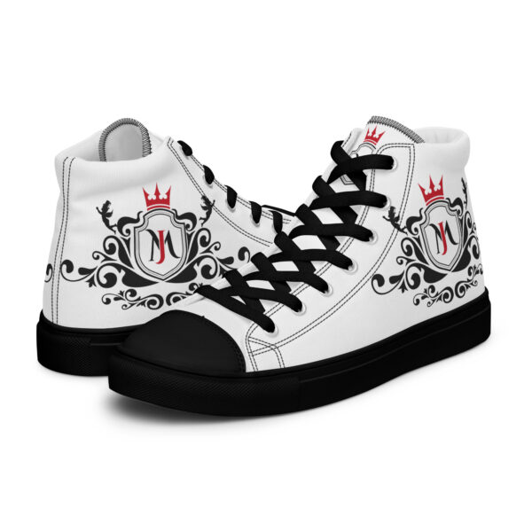 James Monroe Men’s high top canvas shoes
