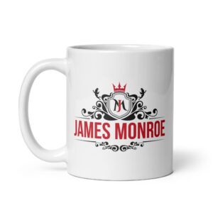 James Monroe - White Glossy Mug