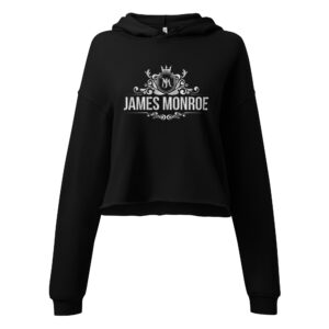 James Monroe - Women's Crop Hoodie
