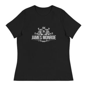 James Monroe - Women's Relaxed T-Shirt Black