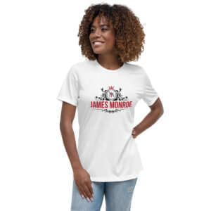 James Monroe - Women's Relaxed T-Shirt White